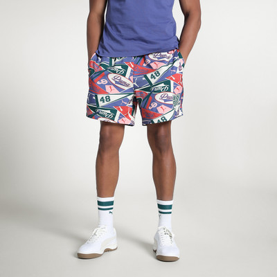 PUMA Color Block Men Multicolor Casual Shorts
