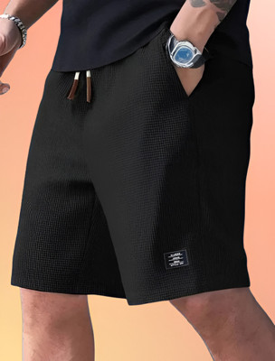 AA Fashion Solid Men Black, White, Brown Regular Shorts, Running Shorts, Sports Shorts