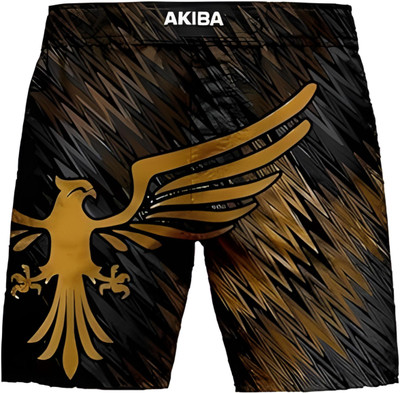 AKIBA Geometric Print Men & Women Multicolor Board Shorts