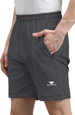 skyrow Solid Men Multicolor Basic Shorts