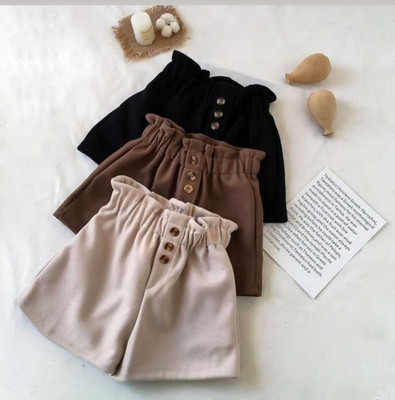 IKHLAS Solid Women Multicolor Regular Shorts