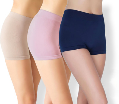 Maitri Solid Women Multicolor Gym Shorts
