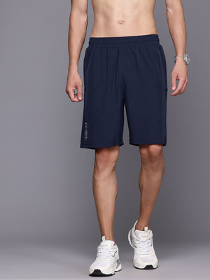 HRX by Hrithik Roshan Printed Men Dark Blue Board Shorts