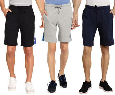 VAN HEUSEN Solid Men Multicolor Regular Shorts