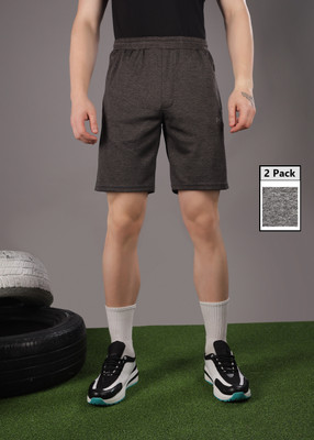 Force NXT Solid Men Multicolor Sports Shorts