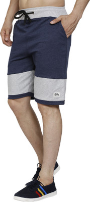 GYRFALCON Self Design Men Multicolor Basic Shorts