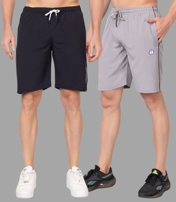 Pyro Spirit Solid Men Multicolor Sports Shorts