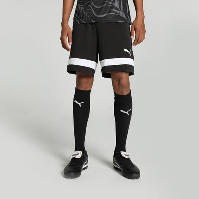 PUMA Color Block Men Black Sports Shorts
