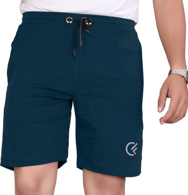 CELLUX Printed Men Blue Regular Shorts