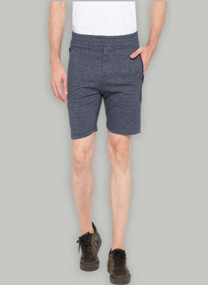 Status Quo Solid Men Dark Blue Basic Shorts