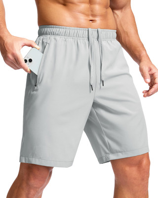 A F O Solid Men Grey Boxer Shorts