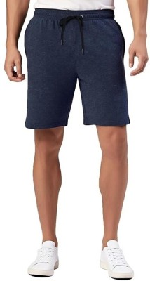 BEE FITS Solid Men Reversible Grey Night Shorts, Regular Shorts, Sports Shorts, Casual Shorts