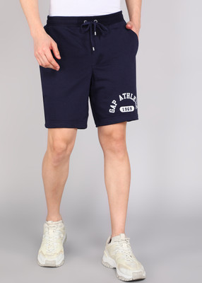 GAP Solid Men Blue Cycling Shorts