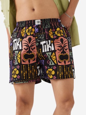 The Souled Store Graphic Print Men Multicolor Boxer Shorts