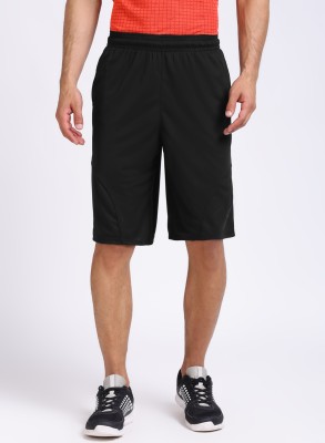 UNDER ARMOUR Solid Men Black Casual Shorts