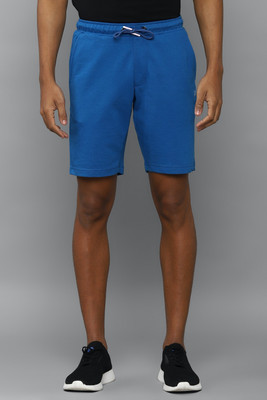 Allen Solly Solid Men Blue Regular Shorts