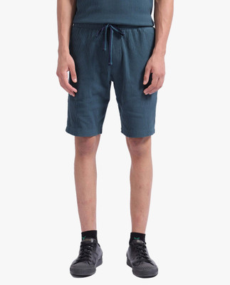 RARE RABBIT Printed Men Green Regular Shorts