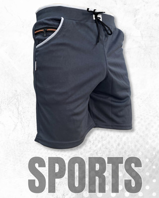 Venner Solid Men Grey Boxer Shorts, Running Shorts