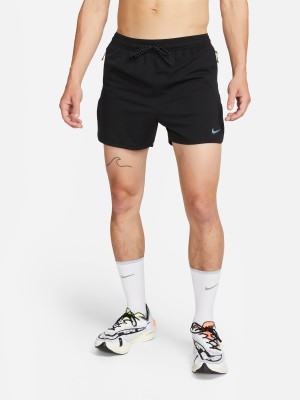 NIKE Solid Men Black Sports Shorts