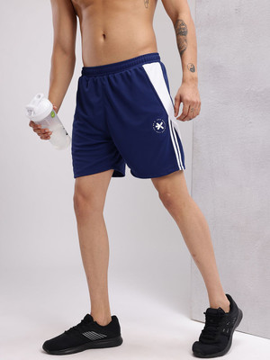 HRX by Hrithik Roshan Solid Men Blue Sports Shorts
