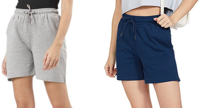 rizim Solid Women Multicolor Casual Shorts