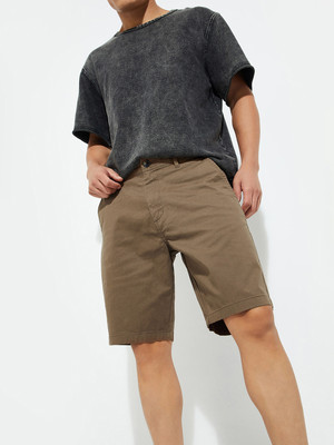 MAX Printed Men Brown Regular Shorts