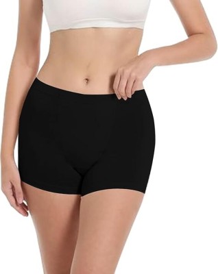 TextileTrend Solid Women Black High Waist Shorts, Sports Shorts, Gym Shorts, Regular Shorts, Cycling Shorts