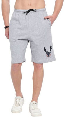 Warner Bros by Wear Your Mind Graphic Print Men Grey Regular Shorts