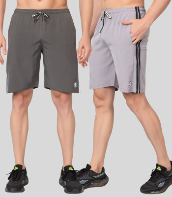 Pyro Spirit Striped Men Multicolor Bermuda Shorts