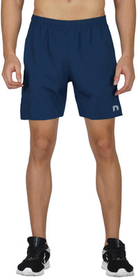 Kyk Solid Men Blue Sports Shorts