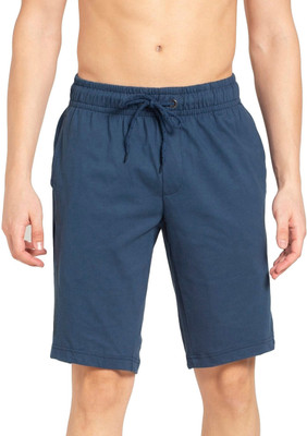 JOCKEY Solid Men Blue Regular Shorts