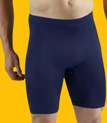 Hansomme Solid Men Black Compression Shorts