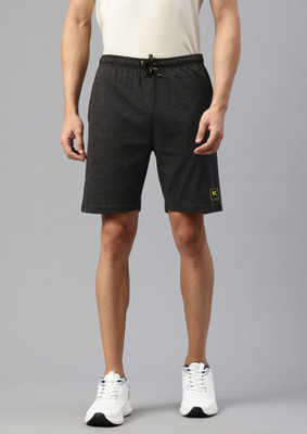 HRX by Hrithik Roshan Solid Men Dark Grey Regular Shorts