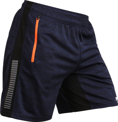 never lose Solid Men Black Regular Shorts