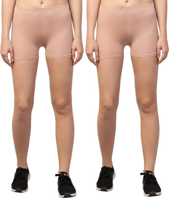 ARSHEEN ADORE Solid Women Beige Board/Swim Shorts
