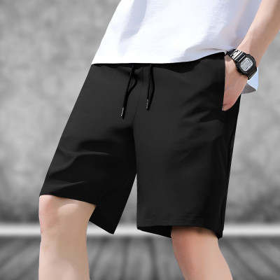 VCANEE Solid Men Black Casual Shorts