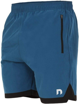 Kyk Solid Men Blue Running Shorts