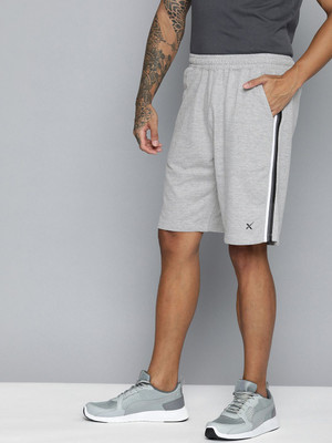 HRX by Hrithik Roshan Self Design Men Green Casual Shorts