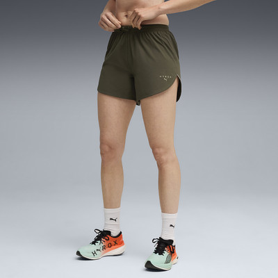 PUMA Printed Women Green Sports Shorts