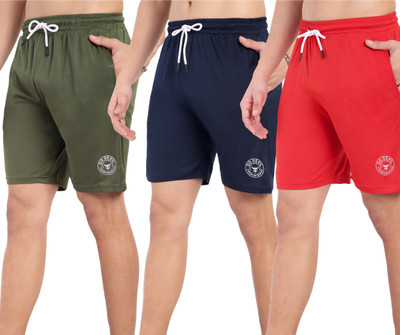 Go Devil Solid Men Multicolor Cargo Shorts