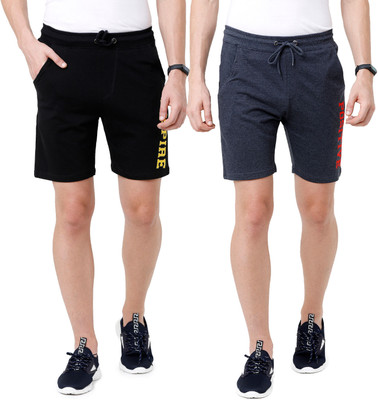 ARDEUR Self Design Men Multicolor Casual Shorts