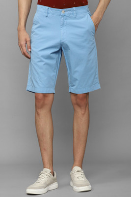 Allen Solly Solid Men Blue Regular Shorts