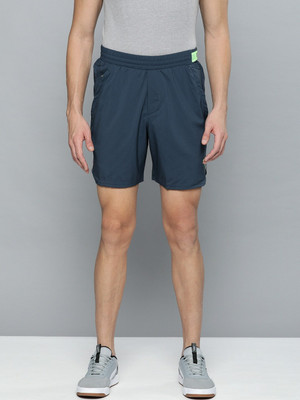 PUMA Solid Men Blue Sports Shorts
