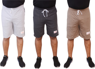 Kolva Solid Men Multicolor Casual Shorts