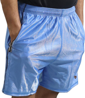 MRT Plus Sports Printed Men Blue Running Shorts