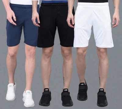 Force NXT Solid Men Multicolor Sports Shorts