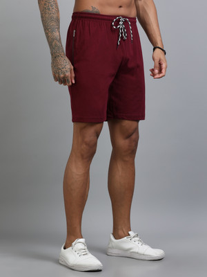 HIBEX POLO Solid Men Multicolor Bermuda Shorts