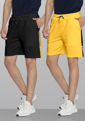 ARDEUR Self Design Men Multicolor Regular Shorts