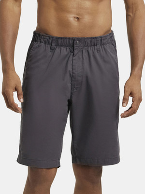 JOCKEY Solid Men Dark Blue Regular Shorts