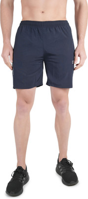 KWINGS Solid, Printed Men Blue Running Shorts